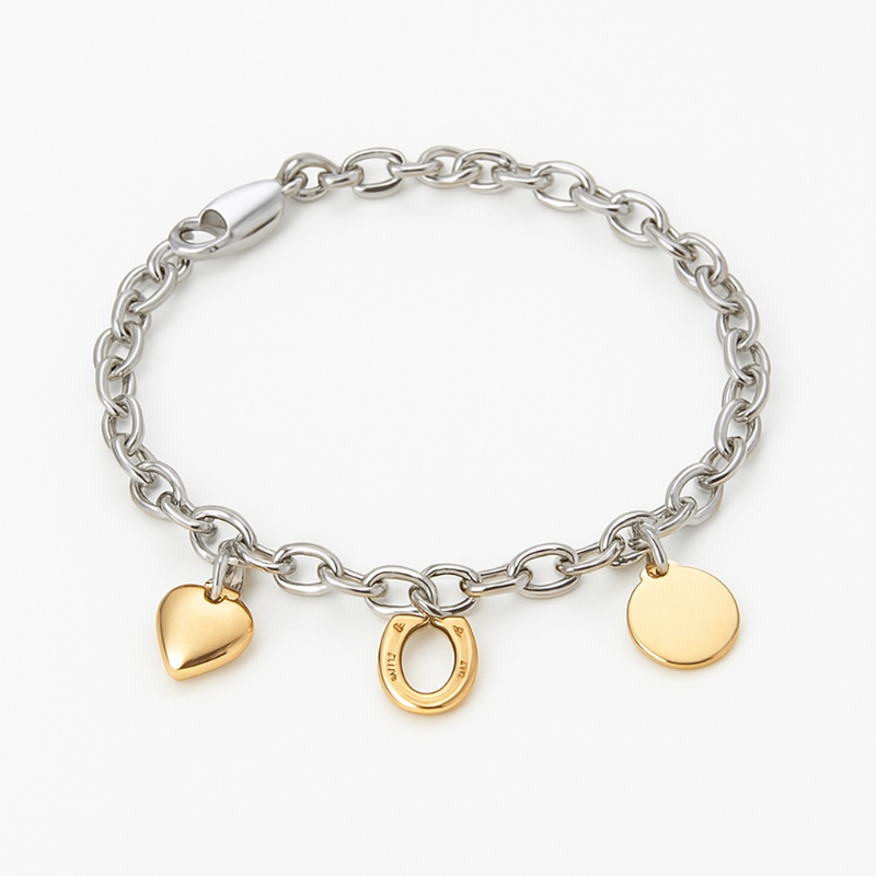 Silver Charm Bracelet