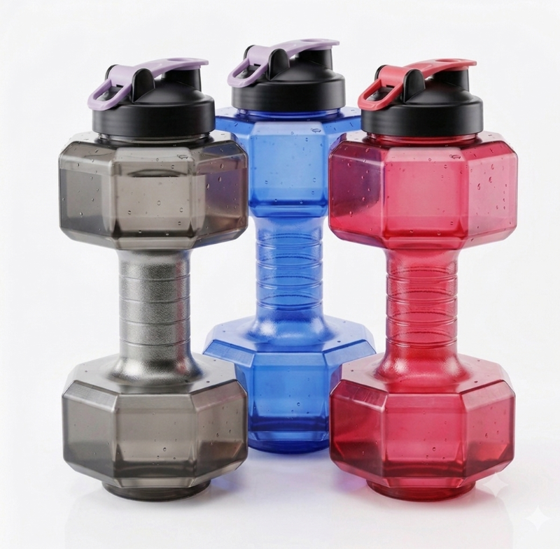 2.2L Dumbbell Bottle