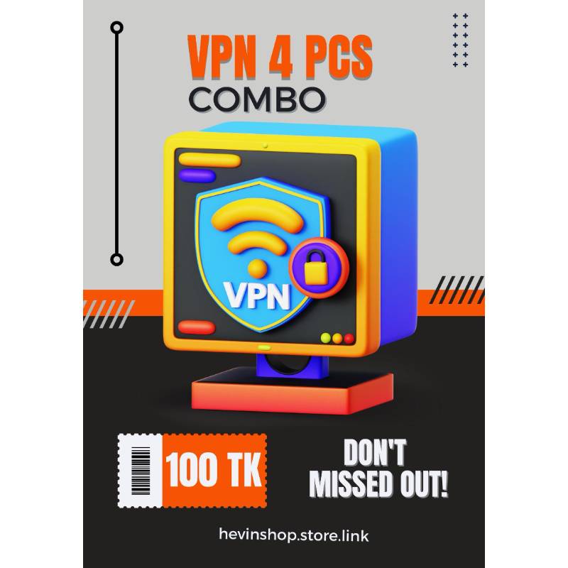 4 Pcs VPN COmbo