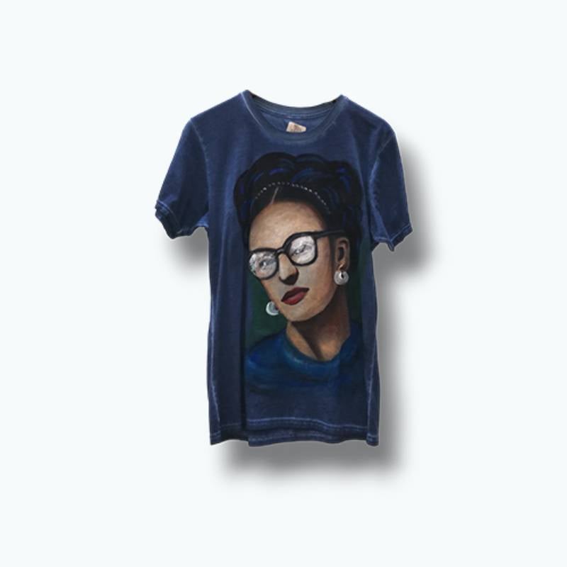 PLAYERA PINTADA FRIDA 1