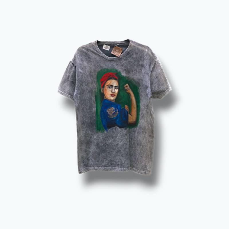 PLAYERA PINTADA FRIDA 2