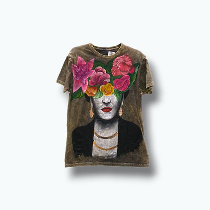 PLAYERA PINTADA FRIDA 3