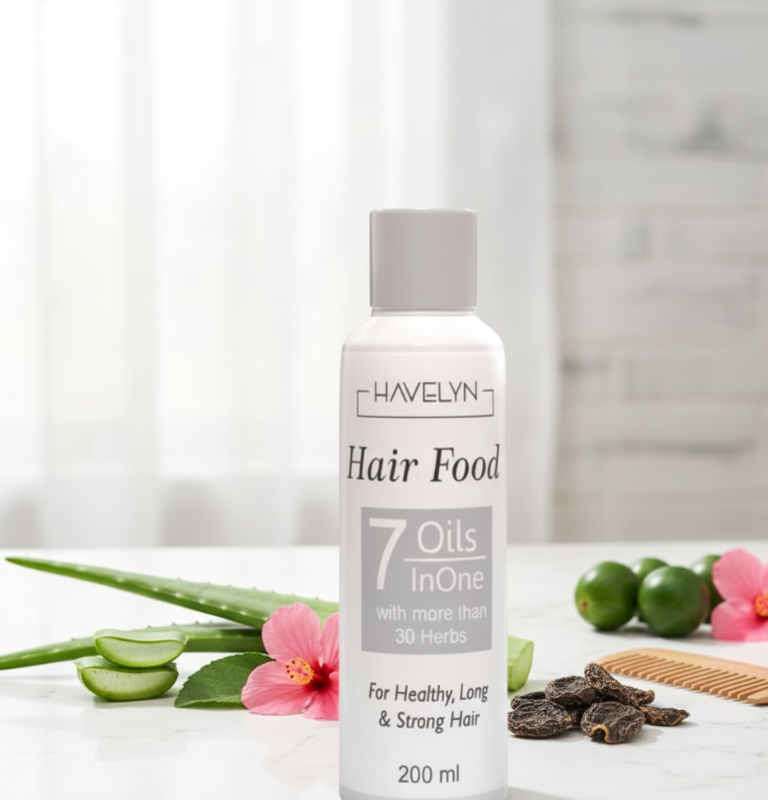 Havlyn Hair Food Oil – Deep Nourishing Hair Growth Formula For Strong, Smooth, Shiny & Healthy Hair | Anti-Dandruff, Anti-Frizz & Scalp Repair Oil