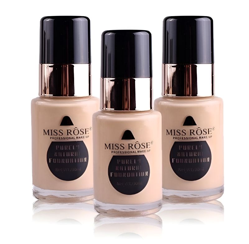 Miss Rose Professional Makeup Liquid Foundation - Beige 2