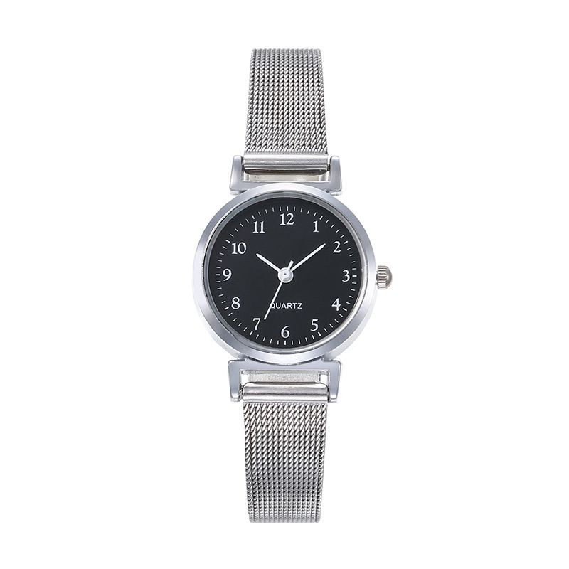 New ladies mesh with small dial casual fashion quartz watch high school students simple watch a generation of hair