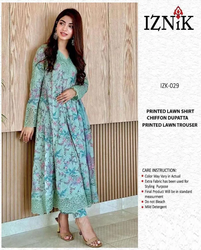 3 Pcs Women's Unstitched Digital Print Suit Design No #19