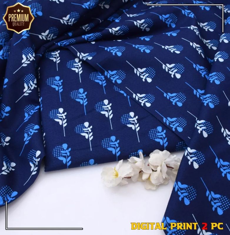 Winter Marina Wool Unstitched Printed Suit #Design No 3