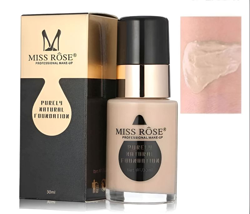Miss Rose Professional Makeup Liquid Foundation - Beige 2