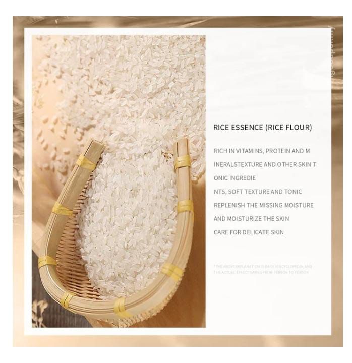 BIOAOUA Hyaluronic Acid Rice Raw Pulp Essence Face Serum 15ml