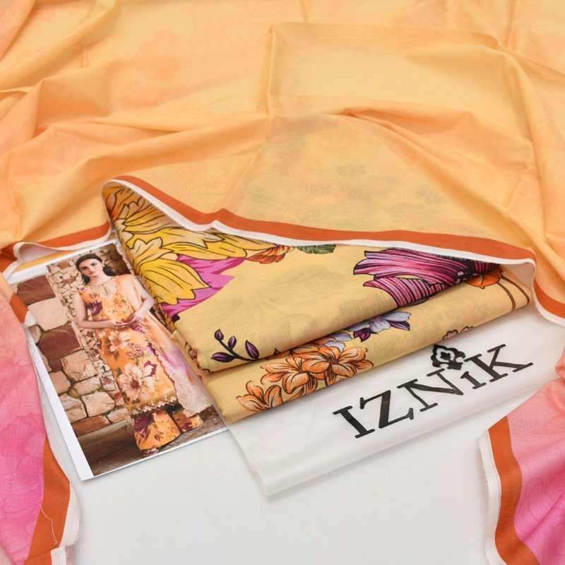 3 Pcs Women's Unstitched Digital Print Suit Design No #05