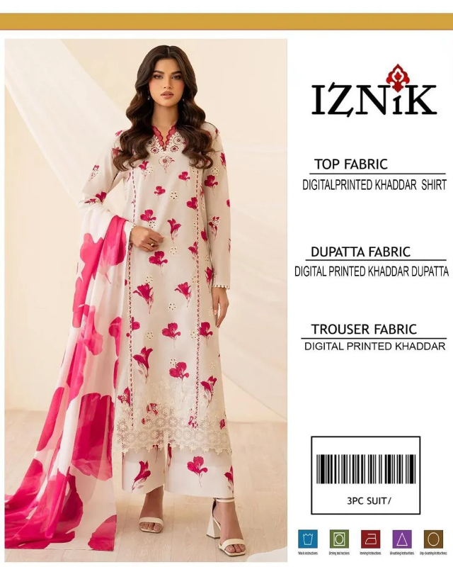 3 Pcs Women's Unstitched Patch Work Suit Design No #01