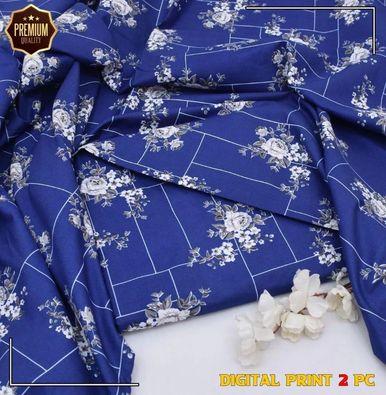 Winter Marina Wool Unstitched Printed Suit #Design No 8