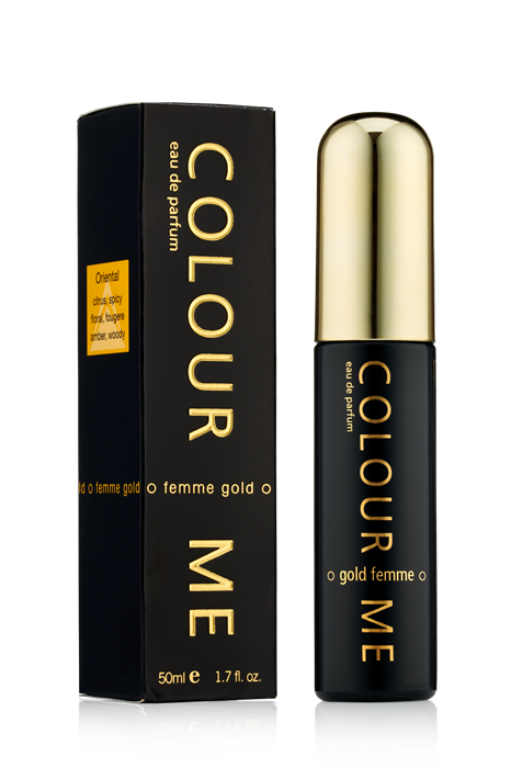 COLOUR ME Perfume Gold Femme 50 ML | Best Quality Fragrance For Men & Women