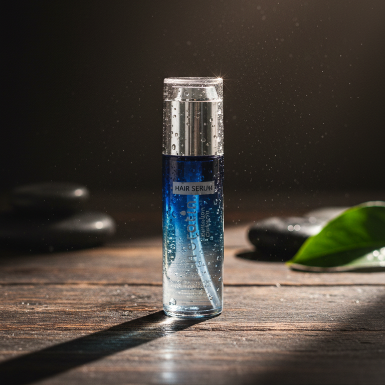 Keratin Hair Serum 80ml – Deep Moisturizing, Frizz-Control & Smooth Finish | Shine-Boosting Leave-In Serum For Dry, Damaged & Rough Hair