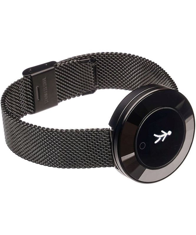 Ladies Smart Watch with Mesh Strap (Black)