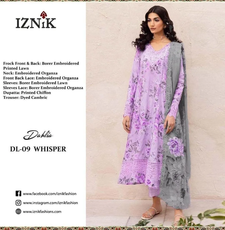 3 Pcs Women's Unstitched Digital Print Suit Design No #25