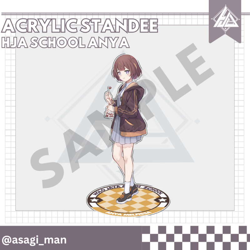Acrylic Standee HJA School Anya [Sundajin Asagi]