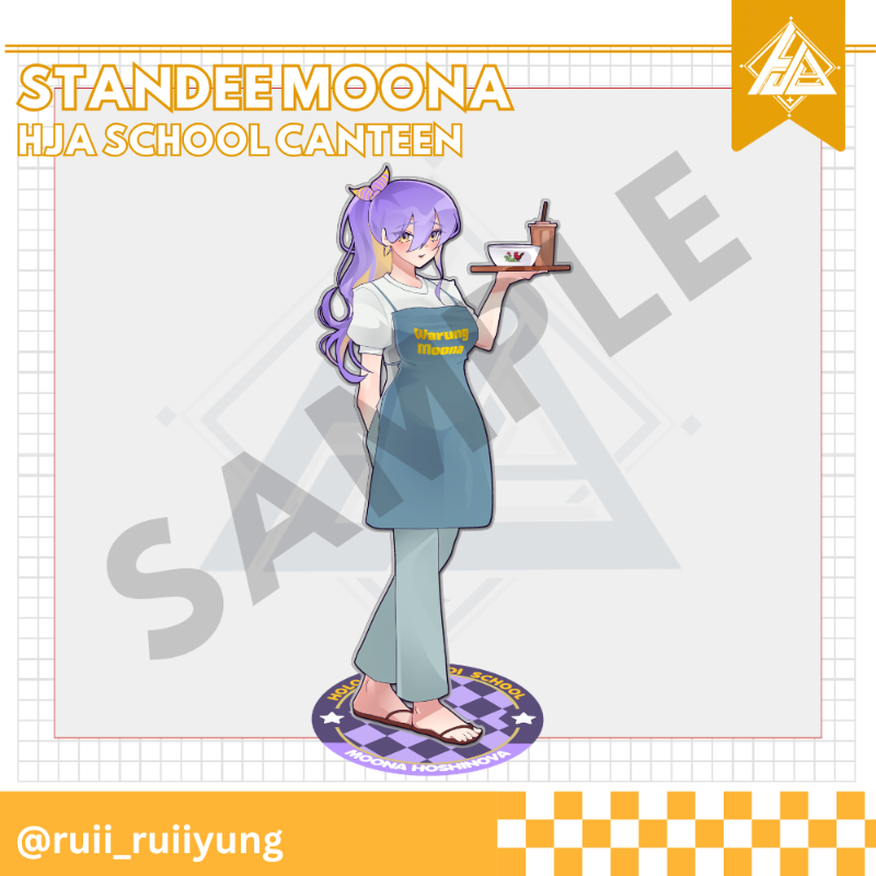 Standee Moona HJA School Canteen [Ruiiyung]