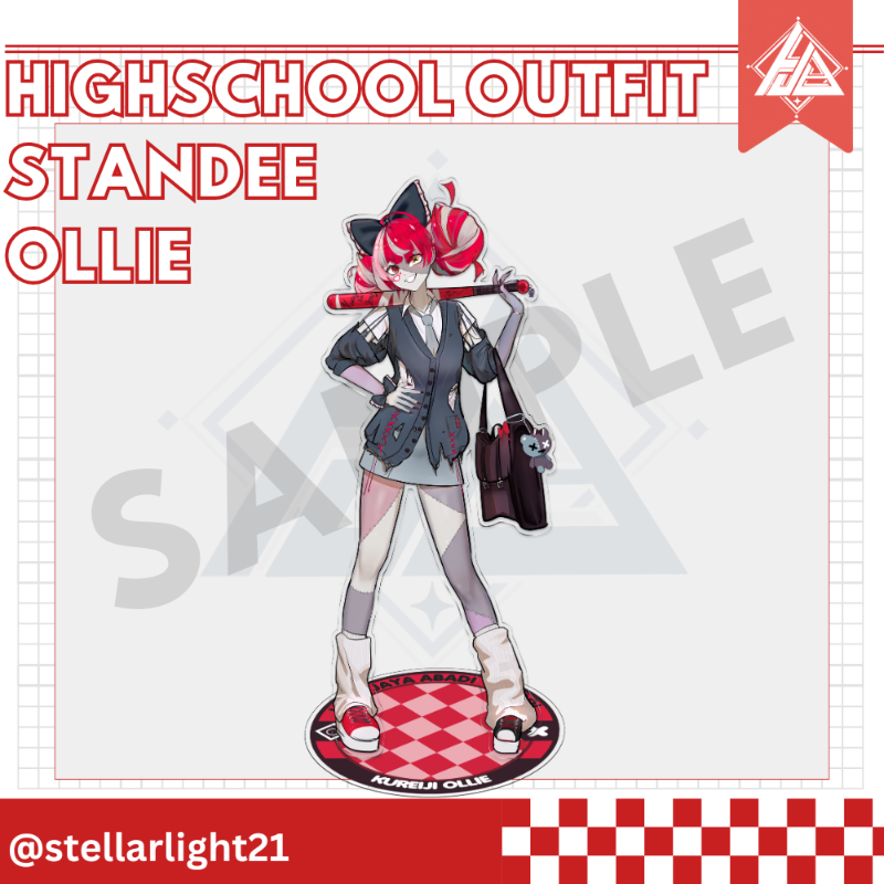 Acrylic Standee Ollie "ID Highschool" Outfit  [Stellar15]