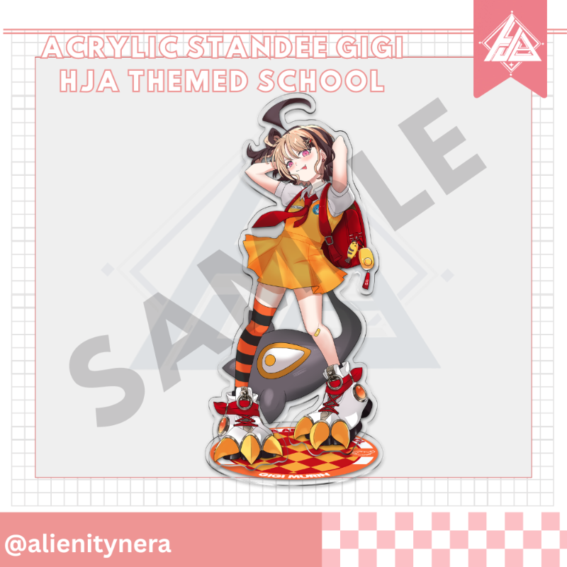 Acrylic Standee HJA School Gigi [Alienitynera]