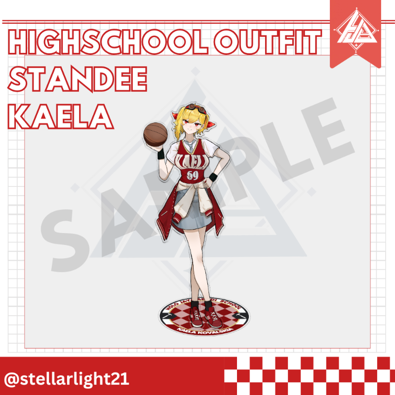 Acrylic Standee Kaela "ID Highschool" Outfit  [Stellar15]