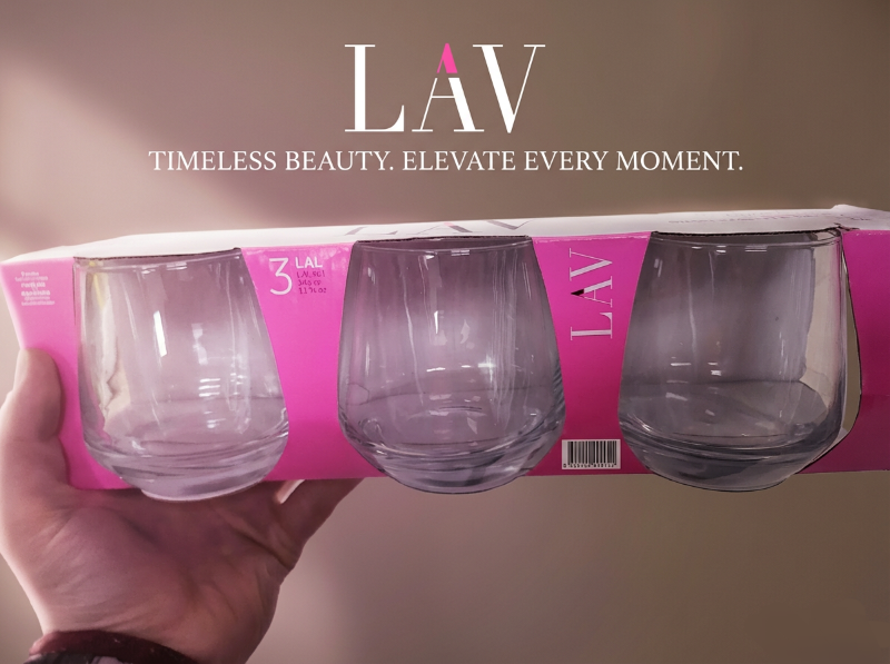 طقم كاسات Lav /٣ قطع LAL
