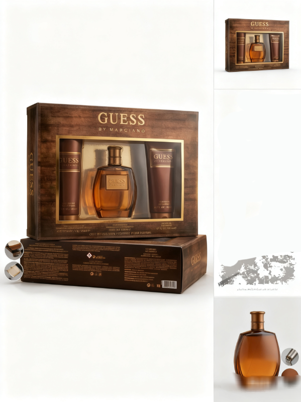 Guess Marciano for Men 3Pieces SET - Eau De Toilette 100ml - Body Spray 226ml - Shower Gel 200ml