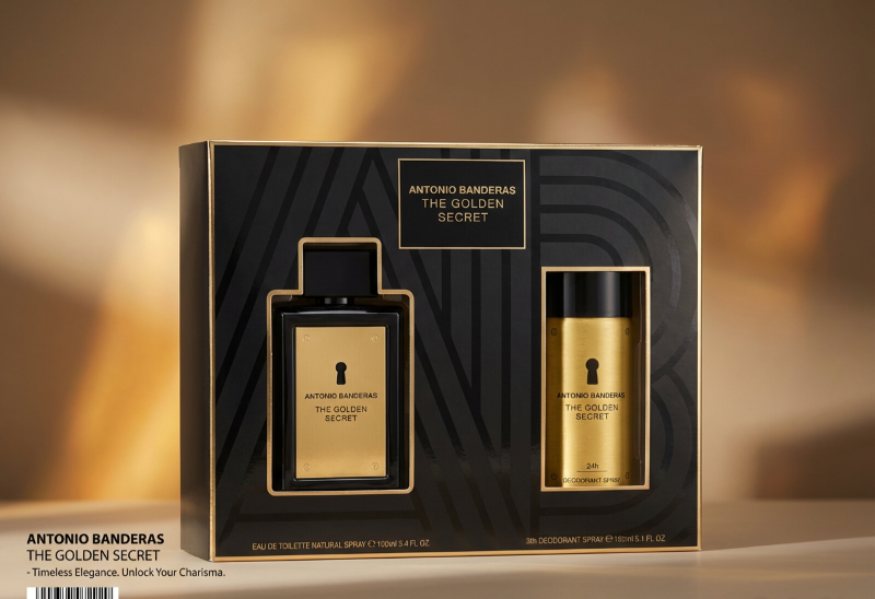 The Golden Secret Antonio Banderas for men