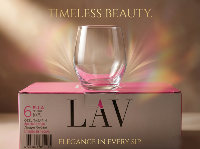 طقم كاسات Lav/ ٦ قطع ELLA 370