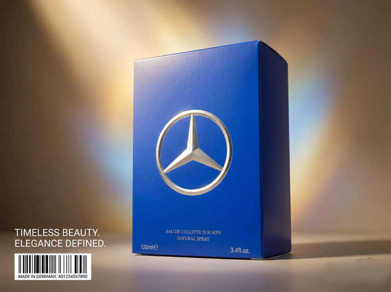 Mercedes Benz Man Blue Mercedes-Benz for men