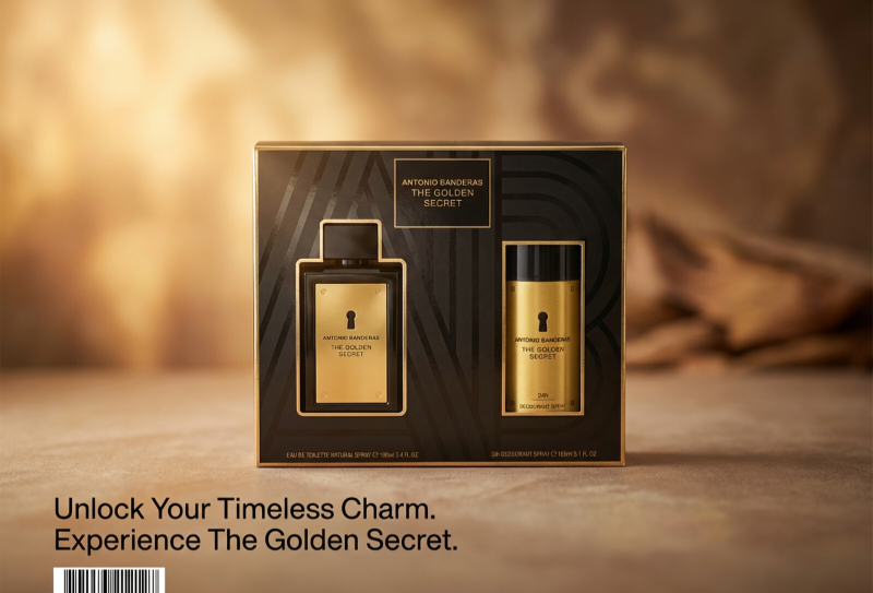 The Golden Secret Antonio Banderas for men