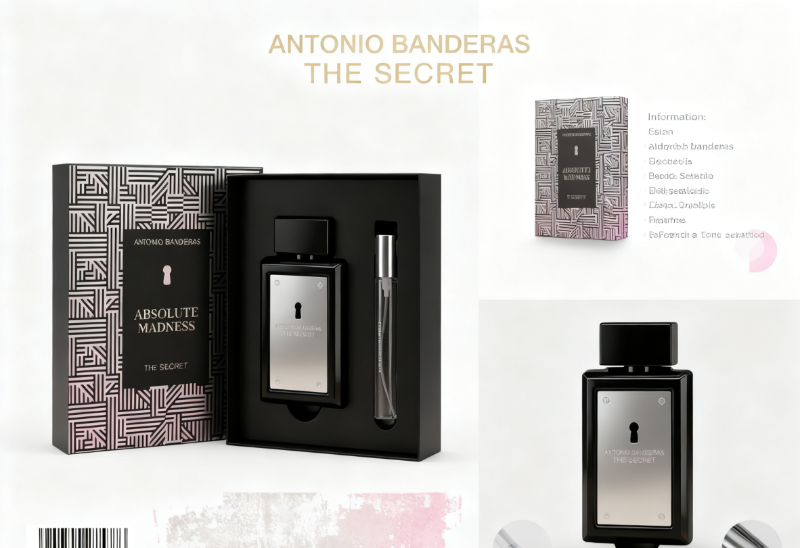 The Secret ( Absolutte Madness ) de Antonio Banderas Perfume 100ml.+ Mini 10ml.