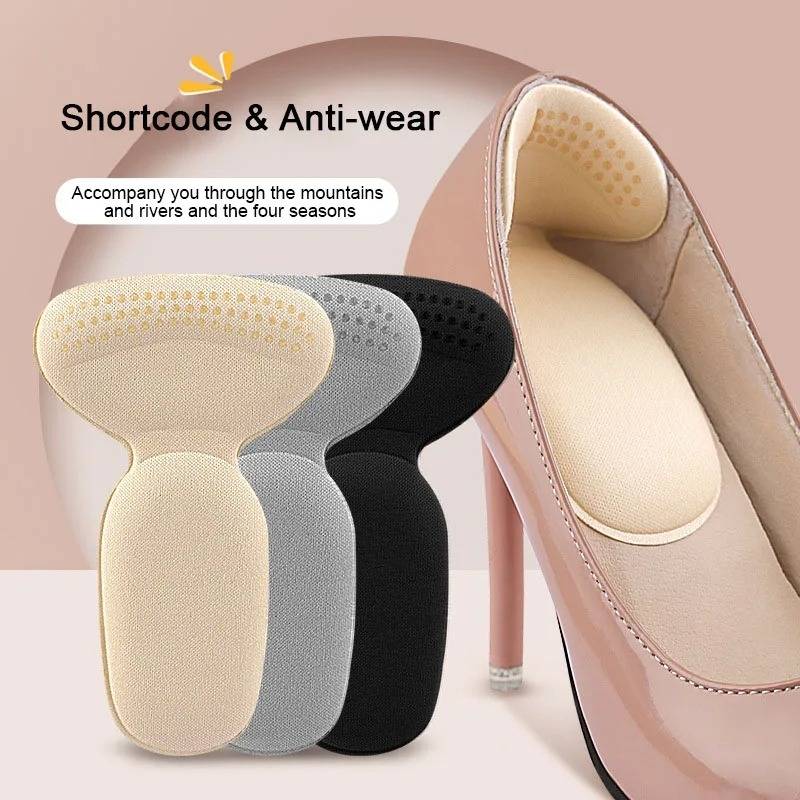 T Shape High Heel Insoles Foot Pad