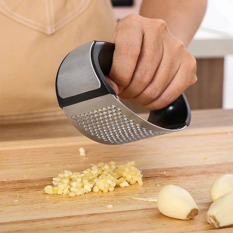 Stainless Steel Garlic Press