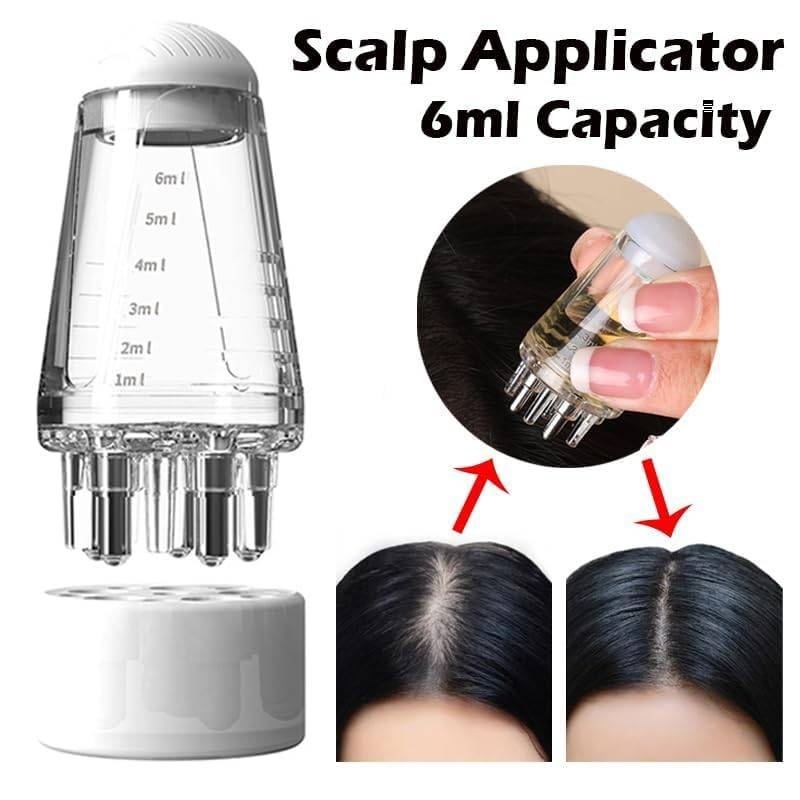 Hair Comb Scalp Liquid Applicator