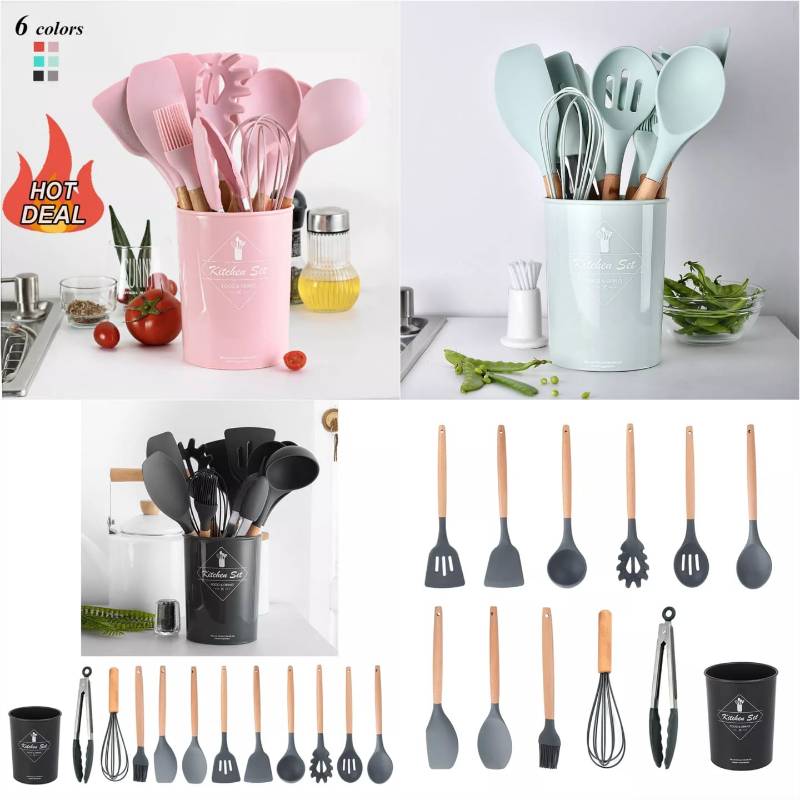 Silicone Utensils 12pcs Set