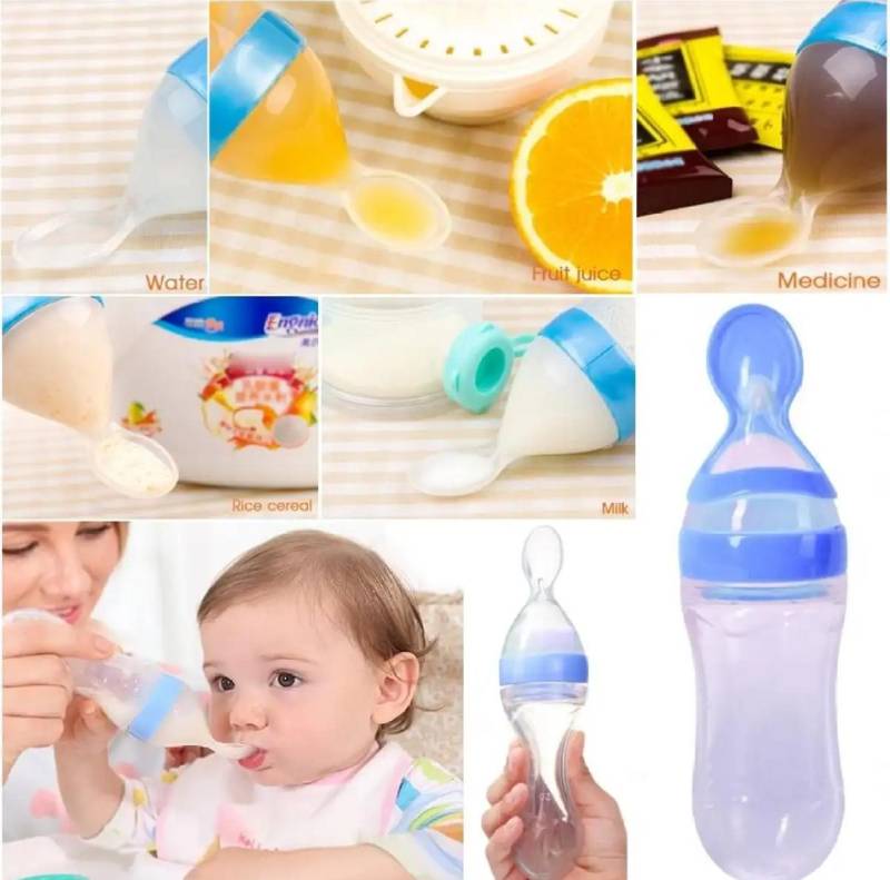 Silicon Baby Spoon Feeder