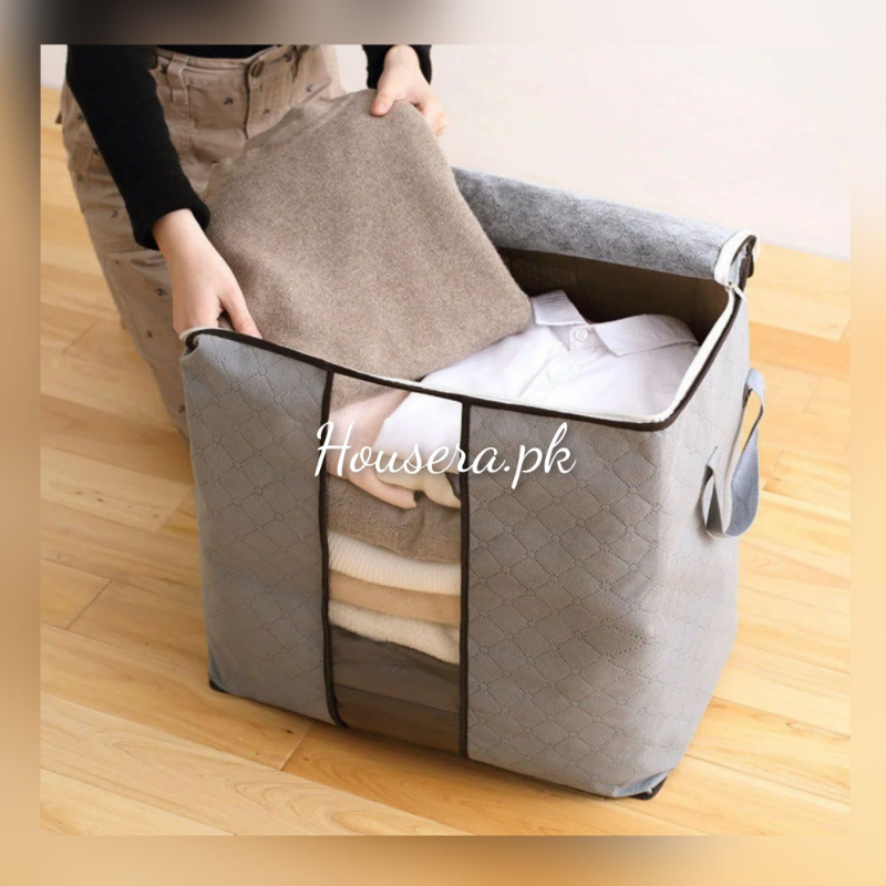 Large Size Folding Storage Bag Closet Organizer Cloth Storage Boxes for Wardrobe