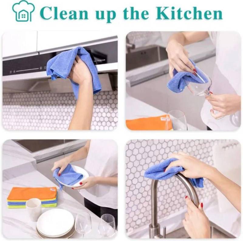 Kitchen Cleaning Wipes (Pack Of 10)