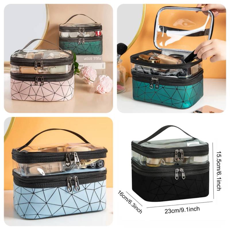 Double Layer Make-up Bag