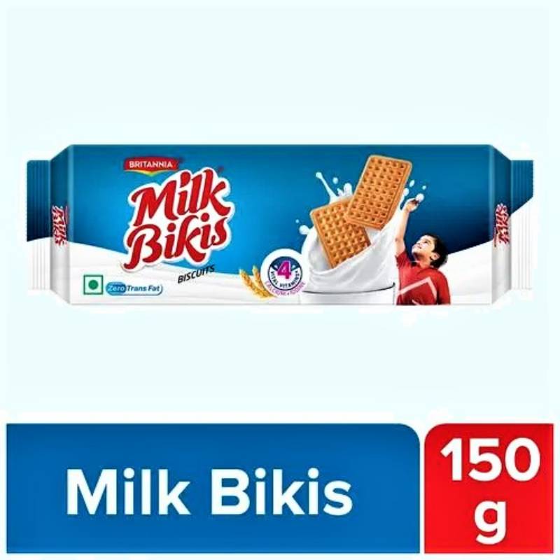 Britannia Milk Bikis Biscuits, 150 g