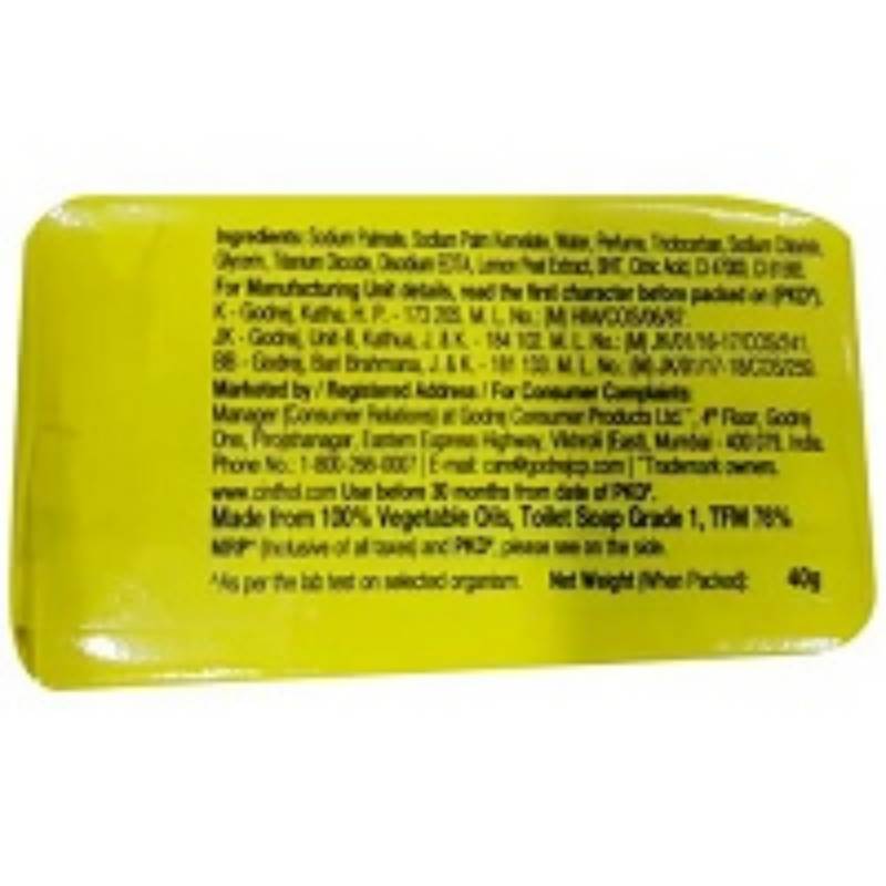 Cinthol Refreshing Deo Lime Bath Soap, 40g.