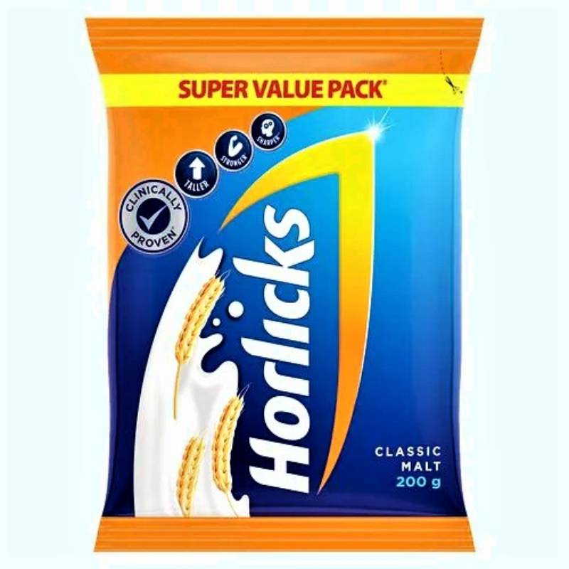 Horlicks Health & Nutrition Drink Pouch, 200g