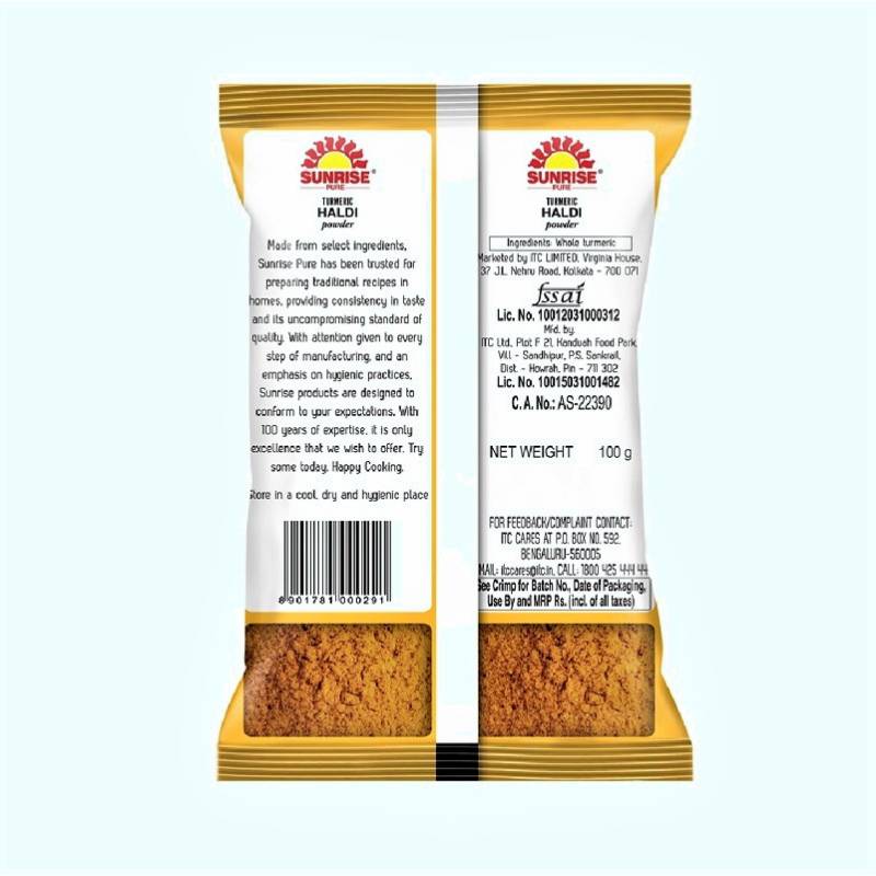 Sunrise Turmeric Powder/Arisina Pudi, 100 g