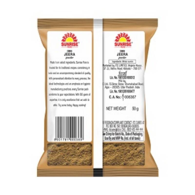 Sunrise Pure Cumin/Jeera Powder, 50 g