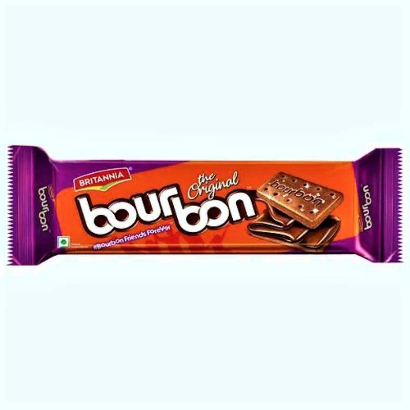 Britannia Bourbon - The Original Choco Creme Sandwich Biscuit, 150 g