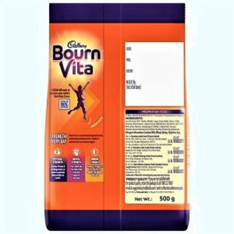 Cadbury Bournvita (Refill Pack) 500g.