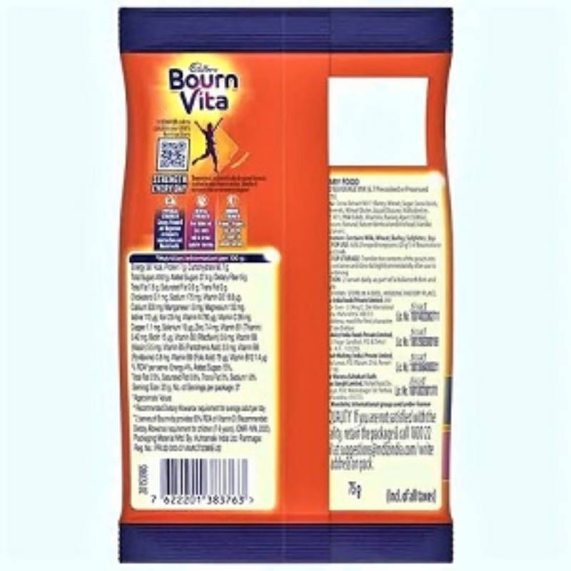 Cadbury Bournvita (Refill Pack) 75g.