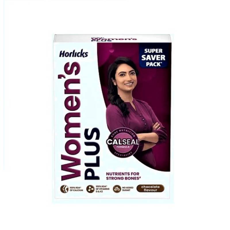 Horlicks Women's Plus, Chocolate, 400 g Carton