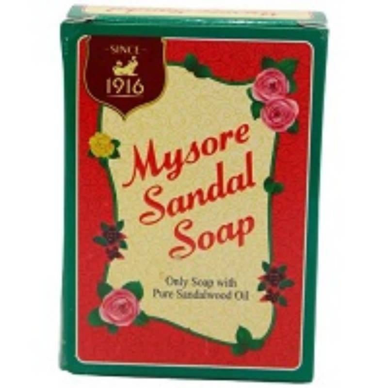 Mysore Sandal Pure Sandalwood Oil Soap, 75g.